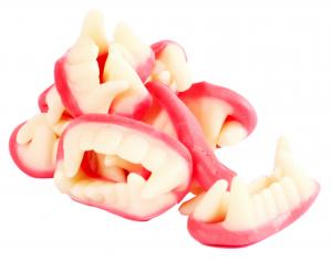 Dent de dracula Trolli Carton de 4 kg