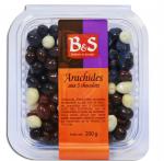 fournisseur Arachides 3 chocolats  barquette B&S
