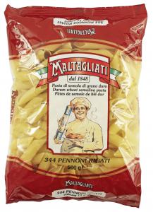 Pate Pennoni Rigati N°344 MALTAGLIATI Carton de 24 x 500gr