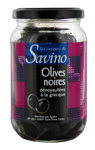 fournisseur Olive noires denoyautées  pot 37 cl Savino