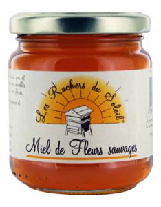 Miel fleurs sauvages  import 250 gr CT 6 POT