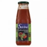 fournisseur Coulis de tomate  Basilic 690gr SAVINO