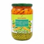 fournisseur Petit pois carottes extra fin  72 cl  Gustadea