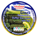 fournisseur Feuilles de Vignes Farcies   Onassis 280gr