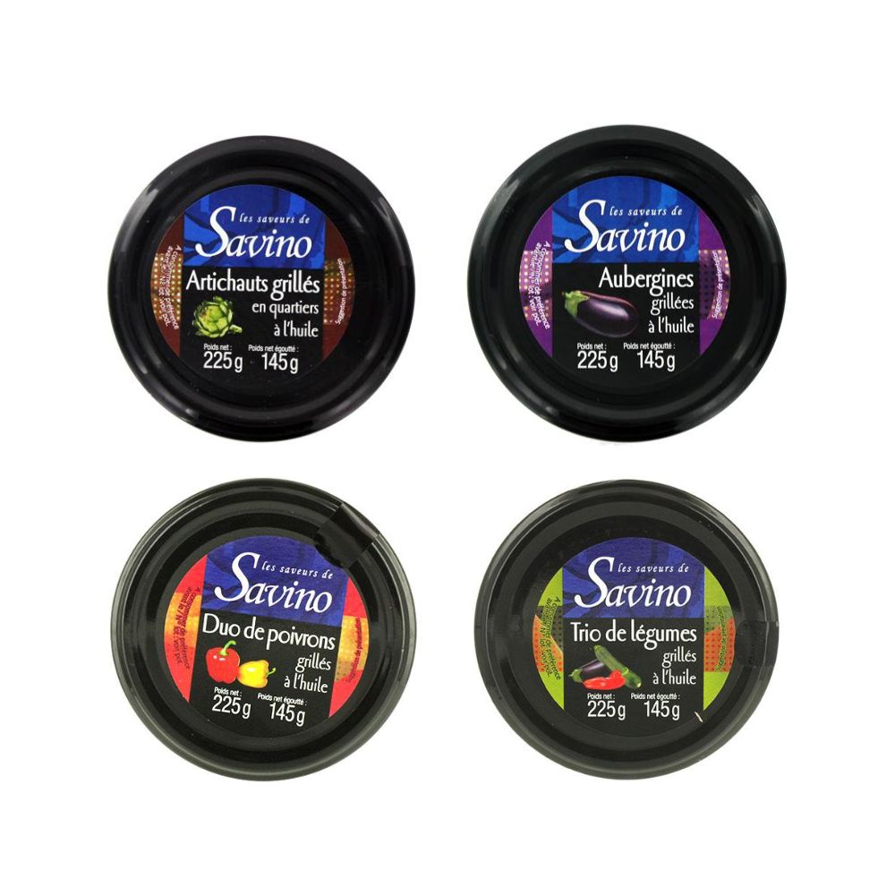Les antipasti en 225g