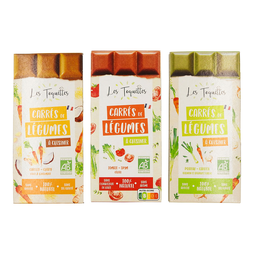 Les tablettes de légumes