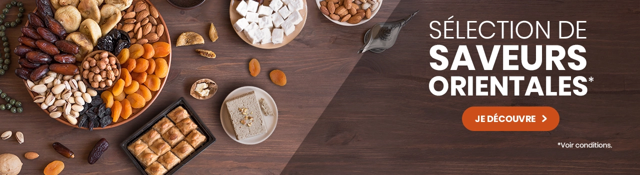 Promotions saveurs orientales Agidra grossiste alimentaire
