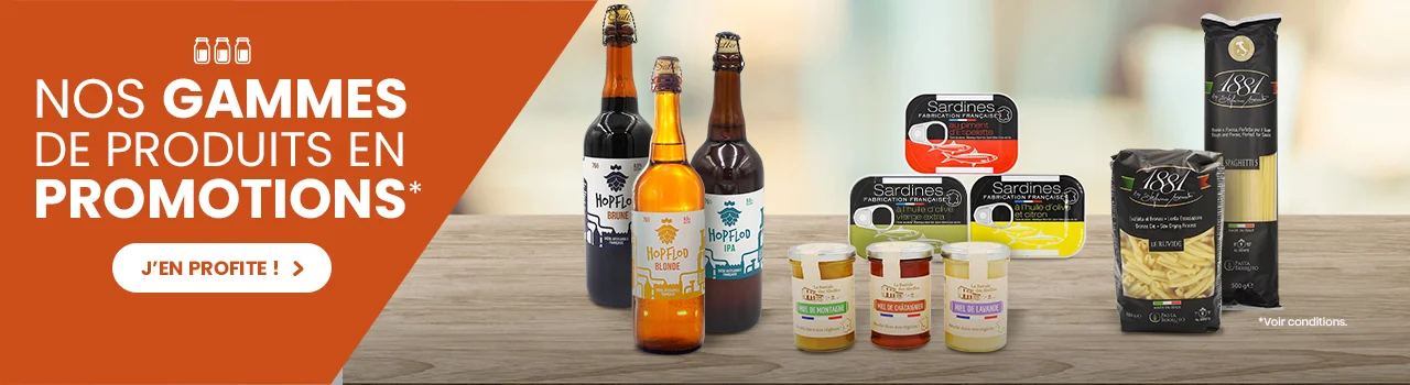 Gammes de produits en réductions Agidra grossiste alimentaire