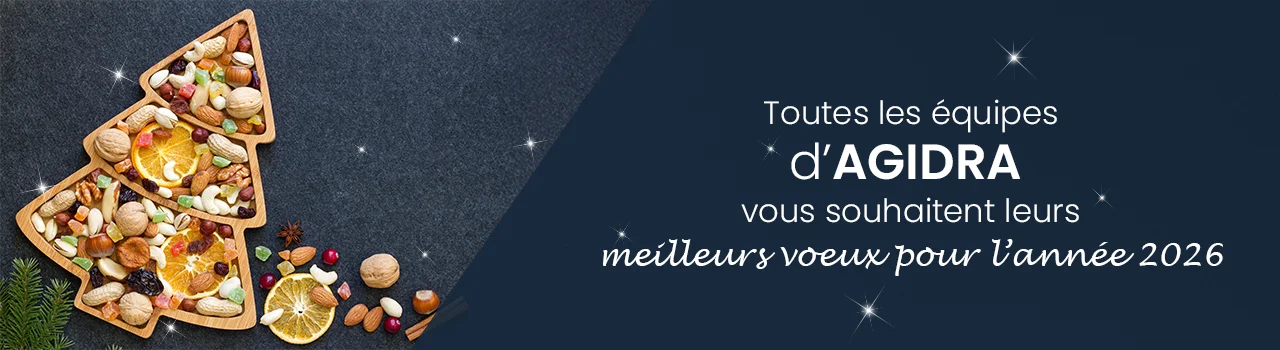 BONNE ANNEE 2026 Agidra grossiste alimentaire