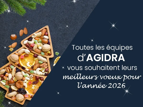 BONNE ANNEE 2026 Agidra grossiste alimentaire