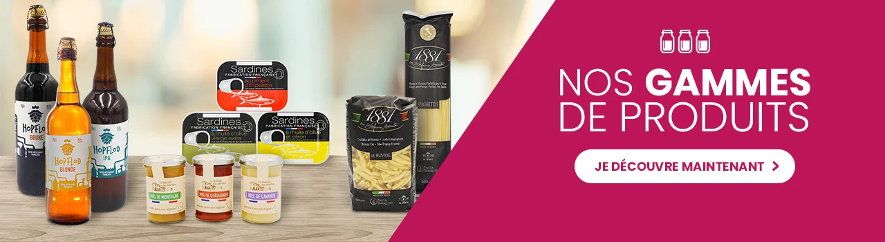 Page gammes de produits Agidra grossiste alimentaire