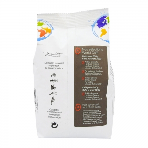 Café grains BIO Honduras-Tanzanie  paquet 500g carton de 12x500gr