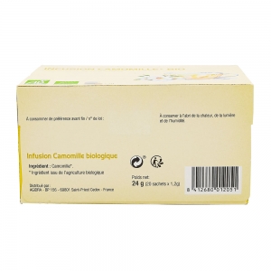Infusion camomille BIO 20 sachets  CT 16 BTES