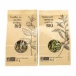 Feuilles de verveine BIO paquet 25g  Carton de 24 x 25gr