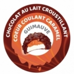 Guimauves au chocolat croustillantes coeur caramel  Carton de 1X5 kg