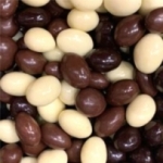 Amandes enrobées 3 chocolats<br>