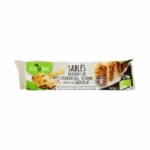 Sablés céréales et pépites chocolat BIO pqt 140g  CARTON DE 12 UVC