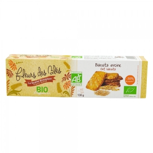 Biscuits avoine BIO paquet 130g  CT 12 PQT