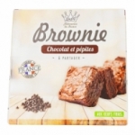 Brownie aux pépites de chocolat paquet 285g  CT DE 8