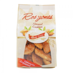 Rosegones aux amandes  paquet 140g Carton de 20x140g