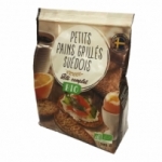 Petits pains grillés suédois BIO  paquet 225g CT DE 15