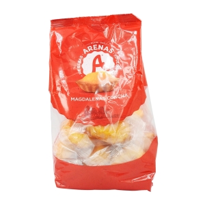 Madeleines emballées   paquet 475g Arenas CT 6 PQT x 475g