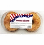 Bagels sésame<br> paquet 340g