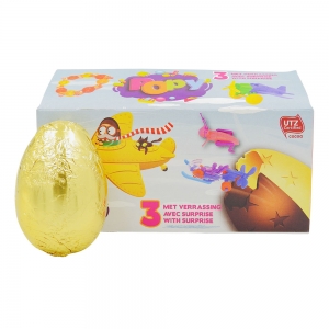 3 oeufs surprises deux chocolats boite 60g  CT DE 24
