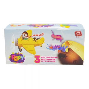 3 oeufs surprises deux chocolats boite 60g  CT DE 24