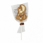 Sucettes en chocolat lapins display de 24  DISPLAY  de 24