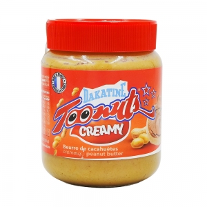 Beurre de cacahuète Toonuts Creamy pot 350g  carton de 12 x 350GR