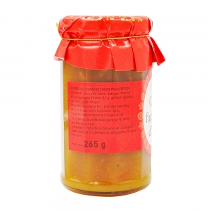 Confiture orange et pain d'épice pot 265g  CT 6 POTS