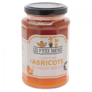 Confiture d'abricots du Roussillon pot 315g  CT 6 POTS