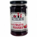 Confiture 4 fruits rouges<br> pot 265g