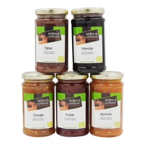 Préparation de fruits BIO fraise  pot 260g CT 6 POTS