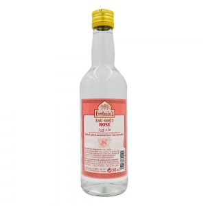 Eau goût rose bouteille 50cl Fantasia  carton de 12 x 50cl