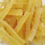 Lamelles d'écorces de citrons confits<br>