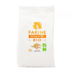 Farine d'épeautre BIO paquet 500g  CT DE 10