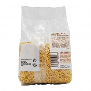 Graines de lin BIO   paquet 250g Grain de Frais carton de 10 X 250g