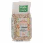 Mélange 5 céréales   paquet 400g Grain de Frais carton de 12 paquets
