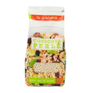 Couscous perlé paquet 350g  carton de 12 paquets