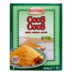 Couscous moyen   boîte 500g Bacchini CT 12 X 500 GR