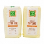 Semoule extra fine paquet 1kg Grain de Frais  Carton de 12 x 1 kg