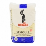 Semoule fine paquet 2kg Le Renard  Carton de 6 x 2 kg