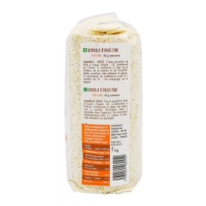Semoule d'orge fine paquet 1kg Grain de Frais  Carton de 12 x 1 kg