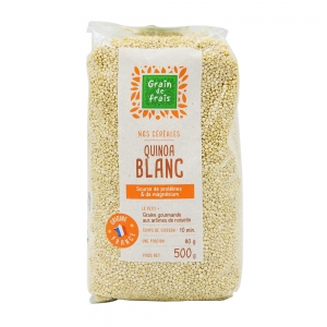 Quinoa France paquet 500g Grain de Frais  Carton de 15 x 500 gr