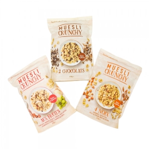 Muesli croustillant 4 noix 450g  CT DE 7 BOITES