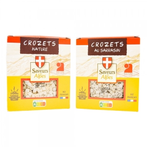 Crozets natures   boîte 400g Carton de 12 x 400gr
