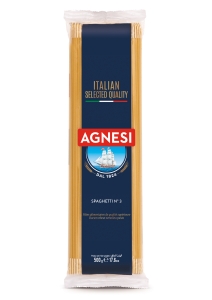 Pâtes spaghetti n°03 pqt 500g Agnesi  Carton de 24 x 500g