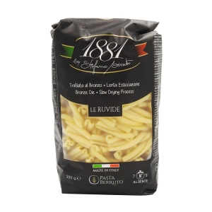 Pâtes italiennes Caserecce n°163 Bronze 500g 1881 Carton de 20 x 500gr